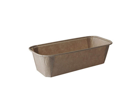 PAPSTAR Moule 'pure', rectangulaire, 523 ml, brun