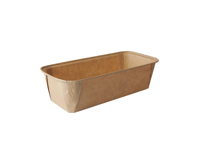 PAPSTAR Moule 'pure', rectangulaire, 1.033 ml, brun