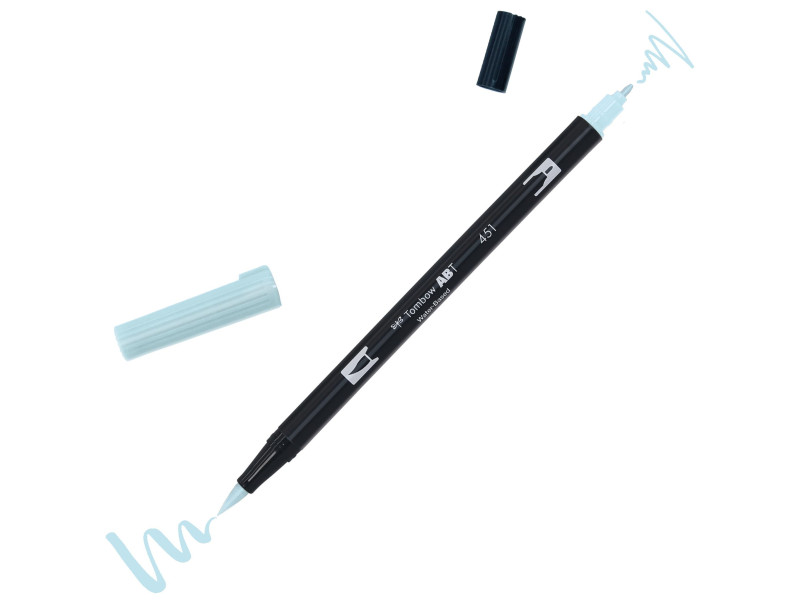 Tombow Feutre double pointe 'DUAL BRUSH PEN ABT', sky blue