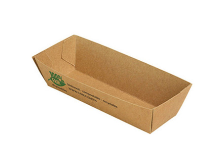 PAPSTAR Barquette pour snack 'pure', 160 x 110 x 40 mm