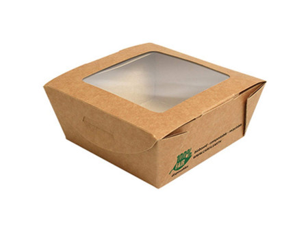 PAPSTAR Boîte à épicerie fine 'pure', carré, 350 ml
