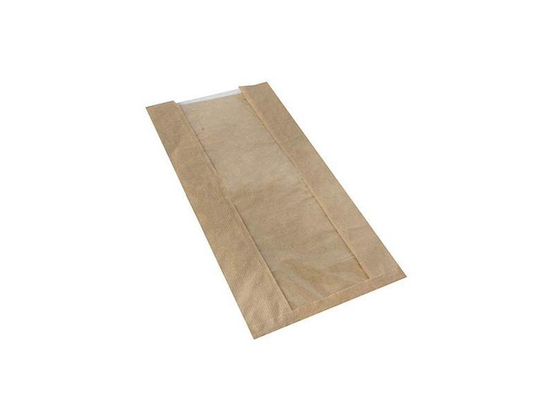 STARPAK Sachet à pain 'pure', 470 x 200 x 90 mm, marron