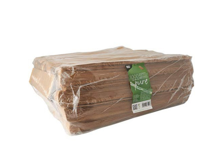 STARPAK Sachet à pain 'pure', 380 x 200 x 90 mm, marron