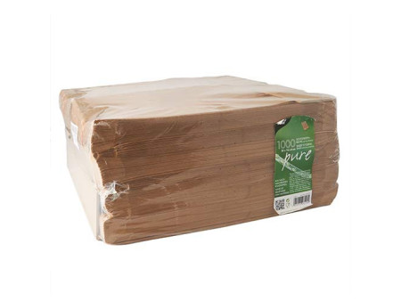 STARPAK Sachet à pain 'pure', 300 x 160 x 60 mm, marron