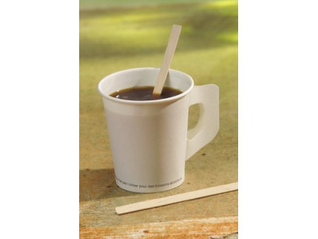 PAPSTAR Touillette 'pure', longueur: 110 mm, en bois