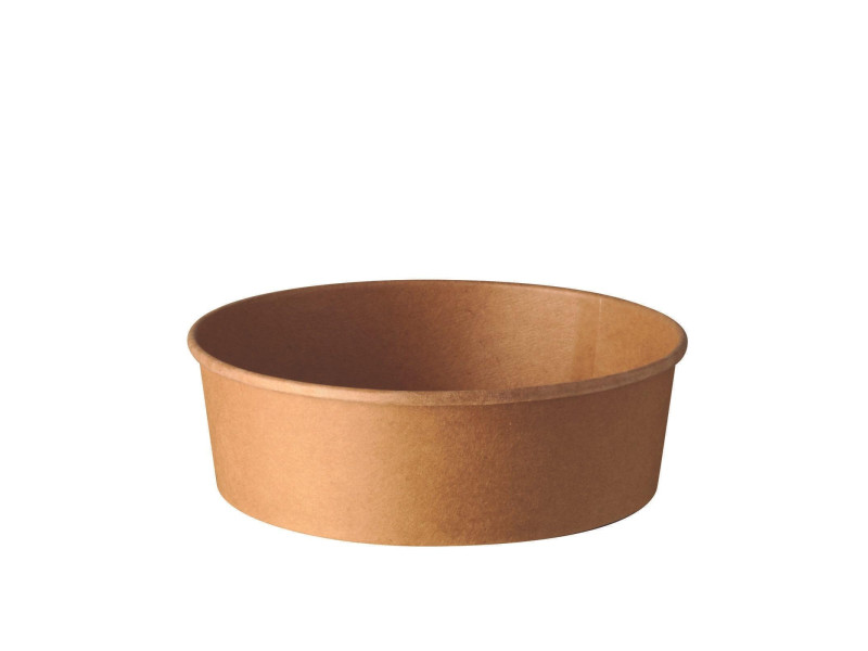 PAPSTAR Bol à salade 'pure', rond, 500 ml, brun