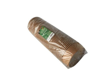 PAPSTAR Bol à salade 'pure', rond, 500 ml, brun
