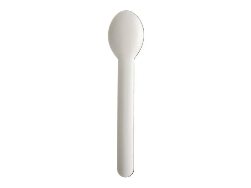 PAPSTAR Cuillère en papier 'pure', longueur: 155 mm, blanc