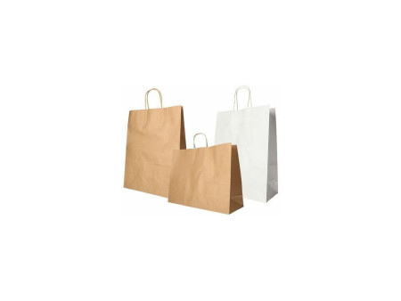 PAPSTAR Sac en papier, 400 x 320 x 120 mm, brun