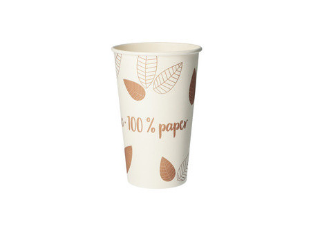 PAPSTAR Couvercle pour gobelet en carton 'pure' ZERO, 80 mm