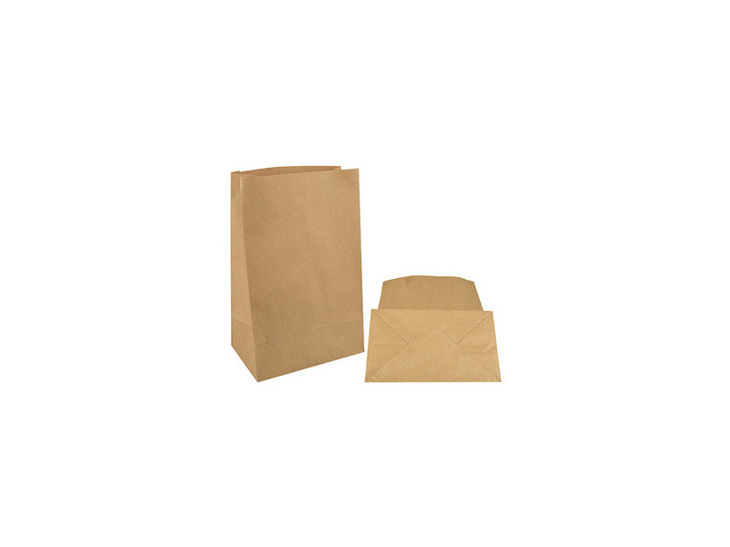 PAPSTAR Sac en papier à fond plat, 360 x 220 x 110 mm