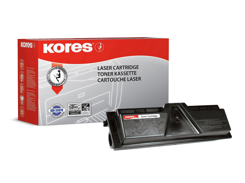 Kores Toner G1308RB remplace KYOCERA/mita TK-130, noir