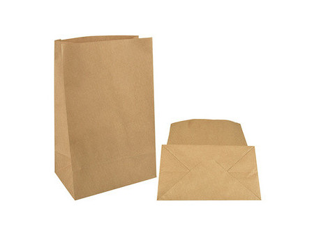 PAPSTAR Sac en papier à fond plat, 400 x 320 x 110 mm