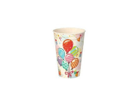 PAPSTAR Gobelet en carton 'Fête', 0,2 l