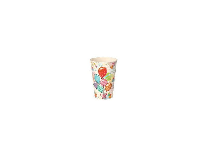 PAPSTAR Gobelet en carton 'Fête', 0,2 l