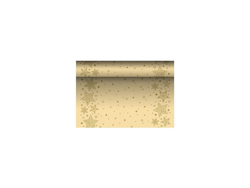 PAPSTAR Chemin de table pour Noël 'Christmas Shine', crème