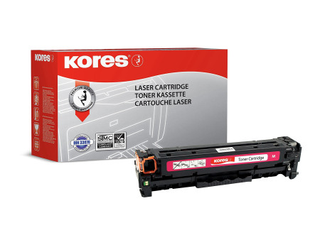 Kores Toner G1218RBR remplace hp CC533A/718M, magenta