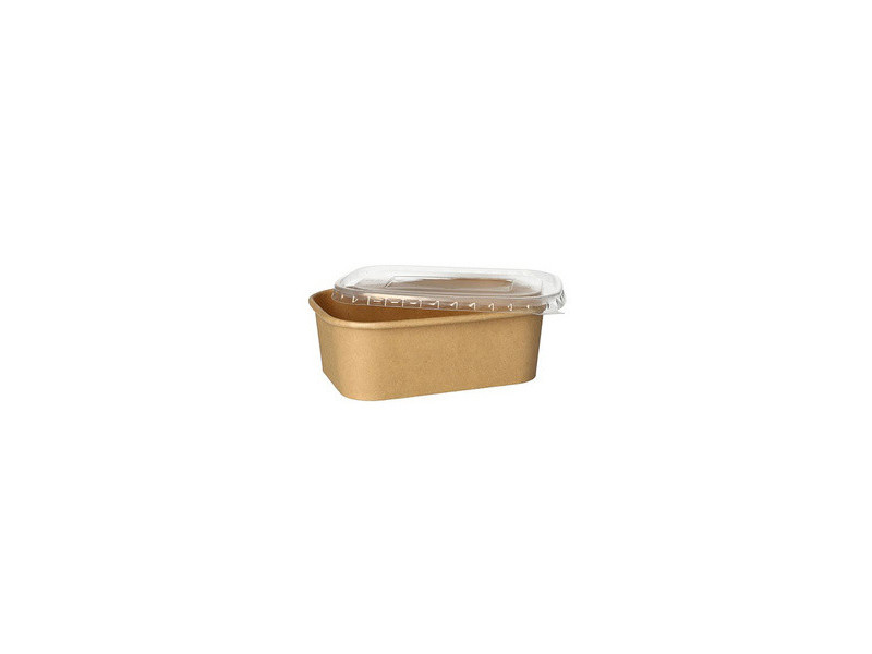 PAPSTAR Couvercle pour emballage 'pure', transparent