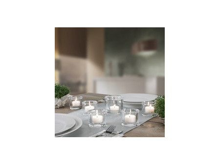 PAPSTAR Bougies chauffe-plat, diamètre: 38 mm, blanc