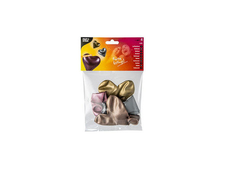 PAPSTAR Ballon 'Glossy Heart', assorti