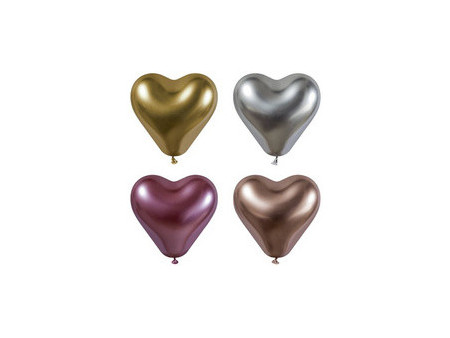 PAPSTAR Ballon 'Glossy Heart', assorti