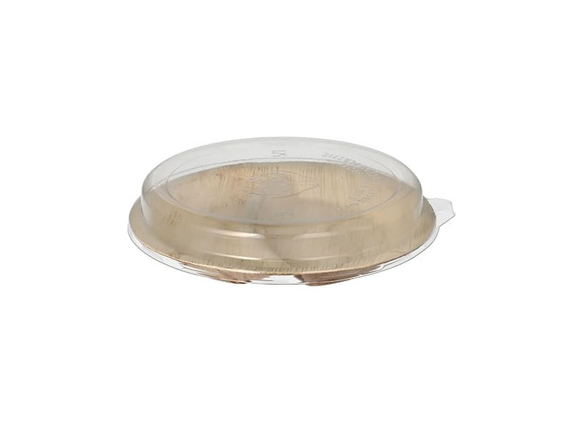 STARPAK Assiette en feuille de palmier, en 2 parties, 300 ml