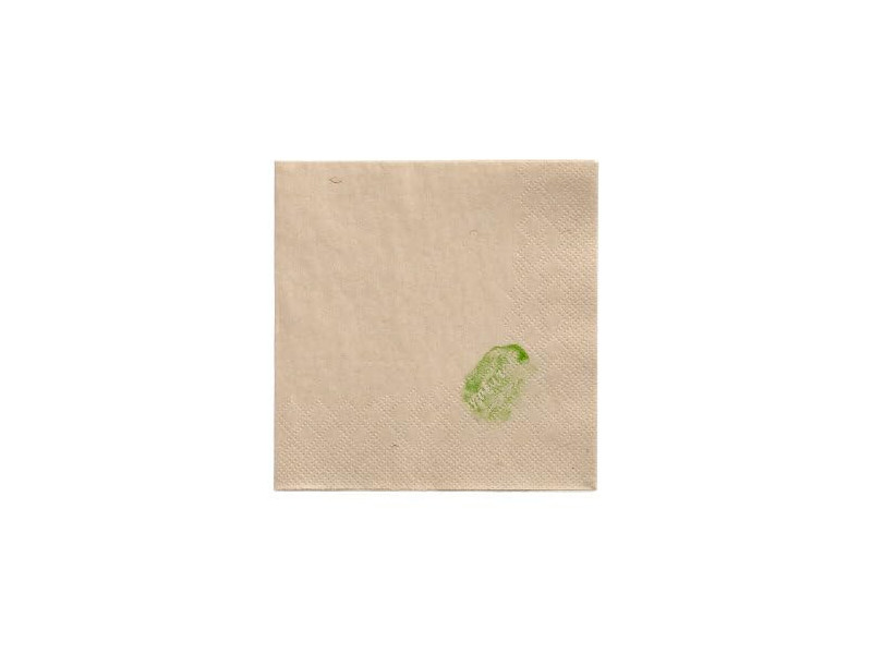 PAPSTAR Serviette cocktail, 240 x 240 mm, naturel