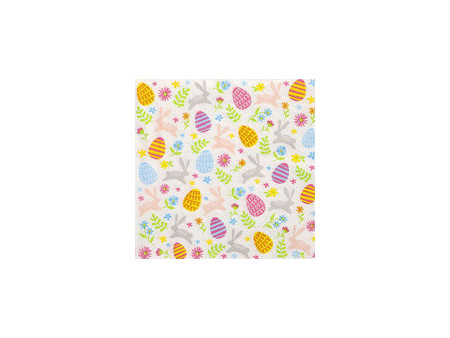 PAPSTAR Serviettes à motif de Pâques 'Flowers Splendor'