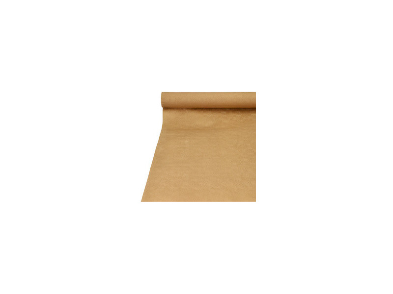PAPSTAR Nappe de table damassée, (l)1,0 x (L)25 m, naturel