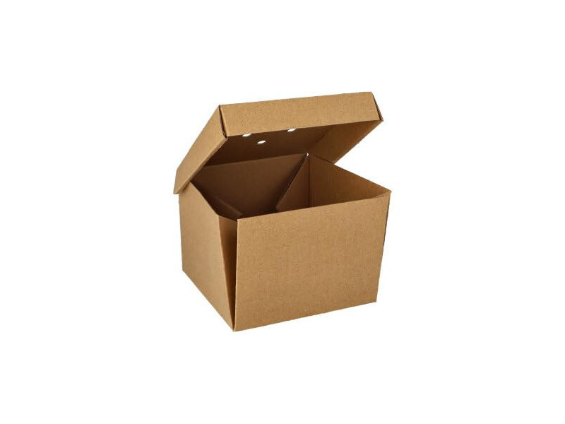 PAPSTAR Boîte à burger 'pure' pliable