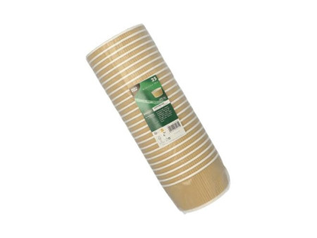 PAPSTAR Gobelet à soupe 'pure' Ripple Wall, 720 ml, beige