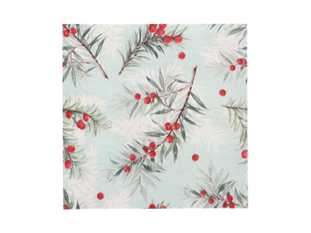 PAPSTAR Serviette à motif de Noël 'Yew Branches'