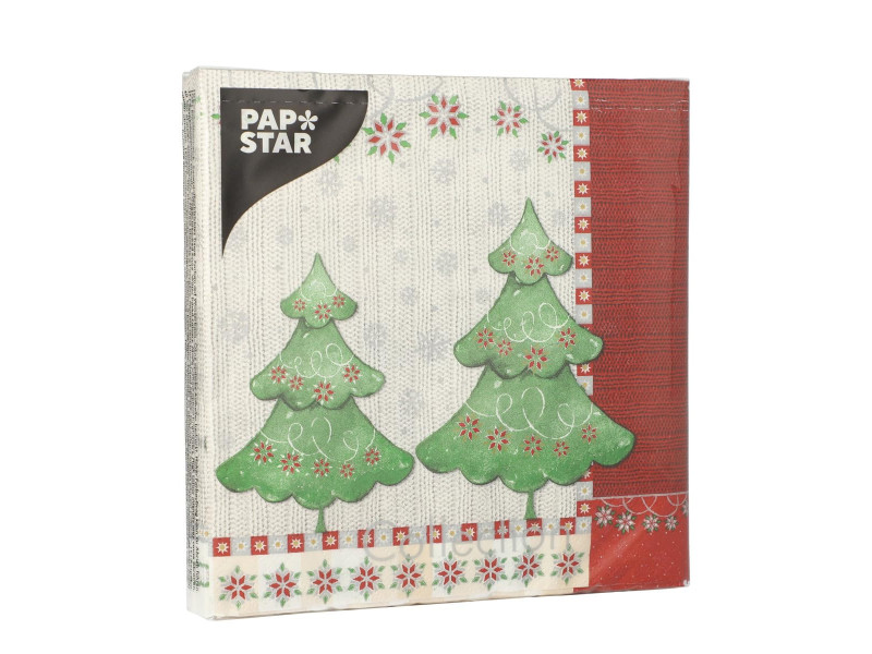 PAPSTAR Serviette à motif de Noël 'Winter Harmony'