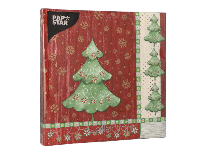 PAPSTAR Serviette à motif de Noël 'Winter Harmony'