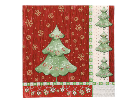 PAPSTAR Serviette à motif de Noël 'Winter Harmony'
