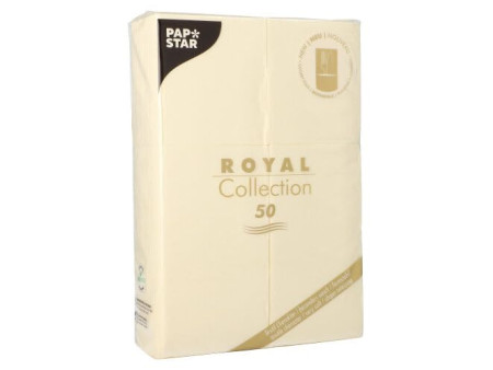PAPSTAR Serviette pochette 'ROYAL Collection', champagne