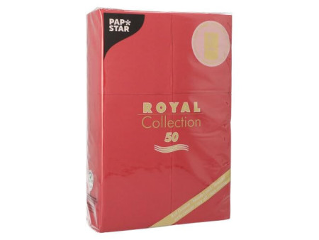 PAPSTAR Serviette pochette 'ROYAL Collection', bordeaux