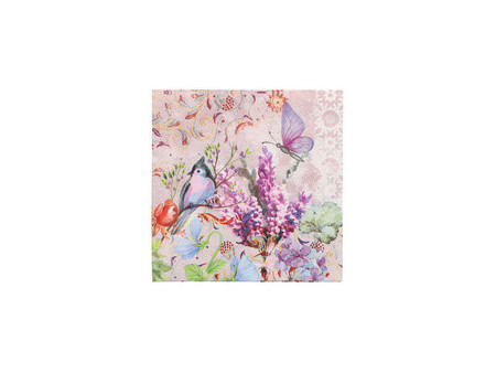 PAPSTAR Serviette à motif 'Flower Meadow', 330 x 330 mm