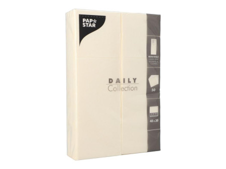 STARPAK Serviette pochette 'DAILY Collection', champagne