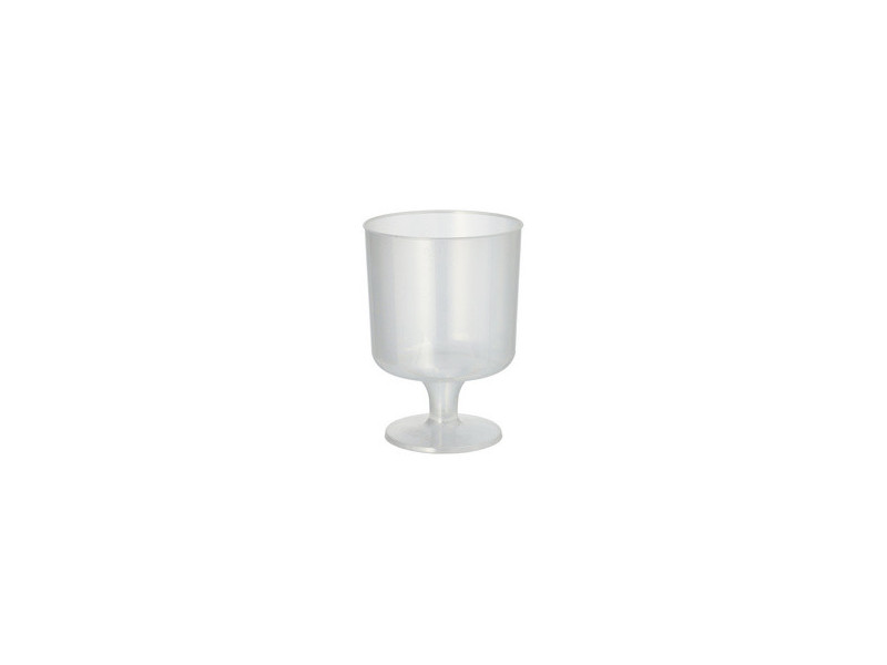 PAPSTAR Verre à vin en PP réutilisable, 0,2 l, 10 pièces