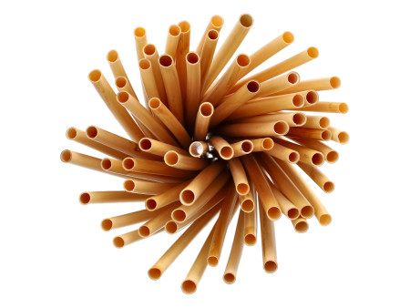 PAPSTAR Paille en roseau 'pure', 200 mm, naturel
