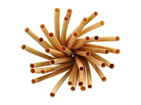 PAPSTAR Paille en roseau 'pure', 250 mm, naturel