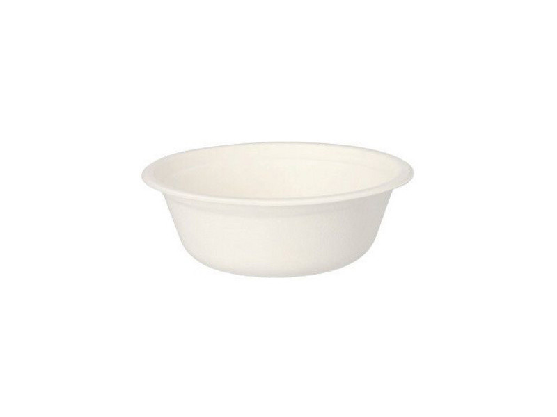 PAPSTAR Coupelle en canne à sucre 'pure', 500 ml, blanc