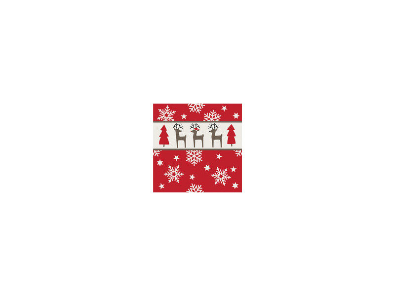 PAPSTAR Serviette à motif de Noël 'Christmas Time'