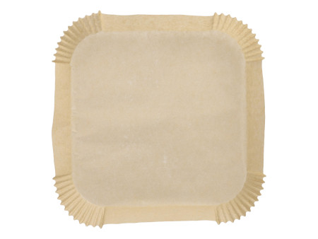 PAPSTAR Papier sulfurisé prédécoupé, 230x230x45 mm, marron