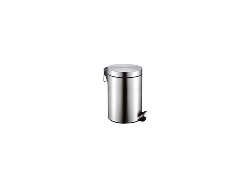 MOOR Poubelle cosmétique à pédale MELINDA, 5 litres, inox
