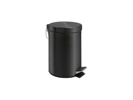 MOOR Poubelle cosmétique à pédale MELINDA, 5 litres, inox