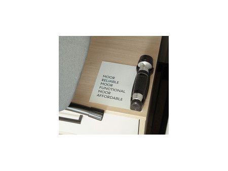 MOOR Lampe de poche MONDIAL, pour chambres d'hôtels, noir