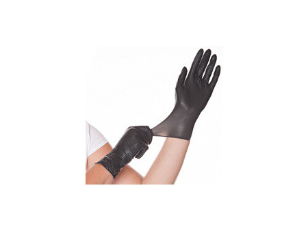 HYGOSTAR gants latex 'DIABLO', XL, noir