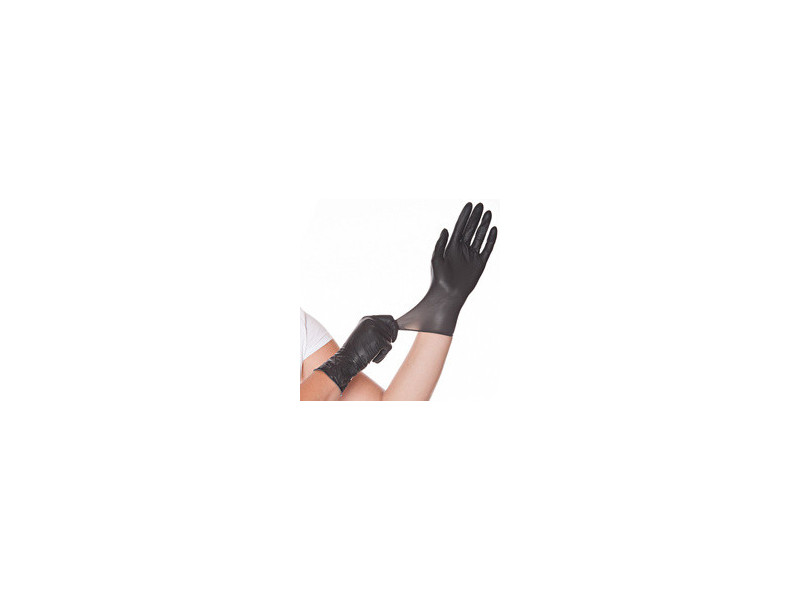 HYGOSTAR gants latex 'DIABLO', XL, noir